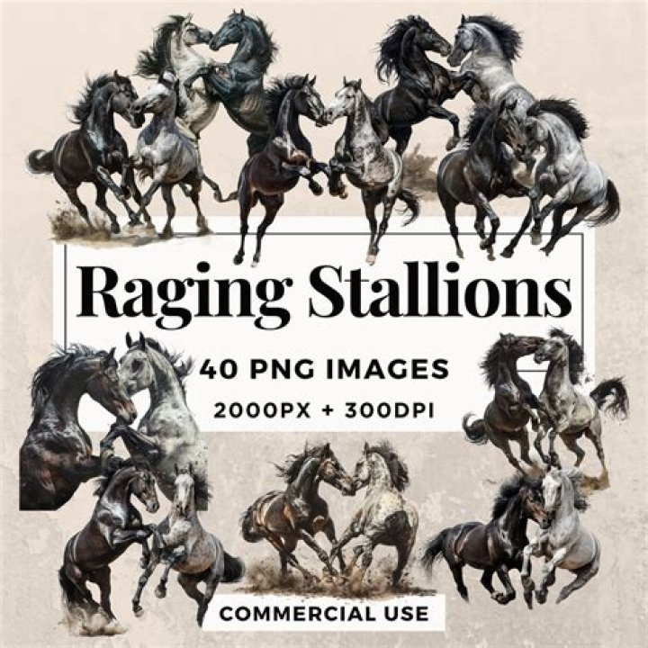 stallion Clip Art Library