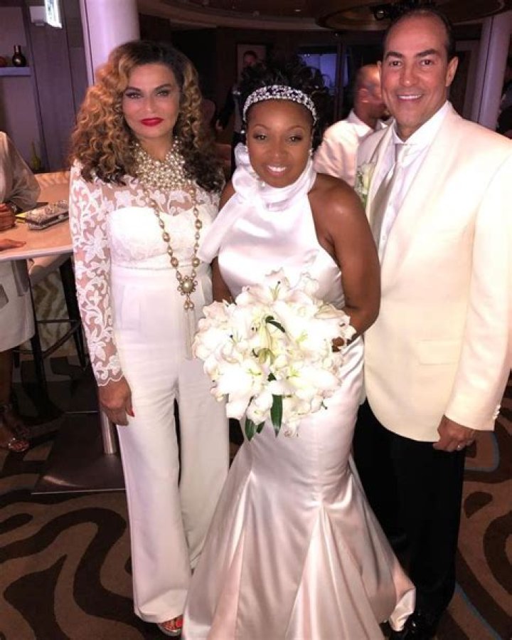 Star Jones Wedding Dress Details and Photos Celebrity