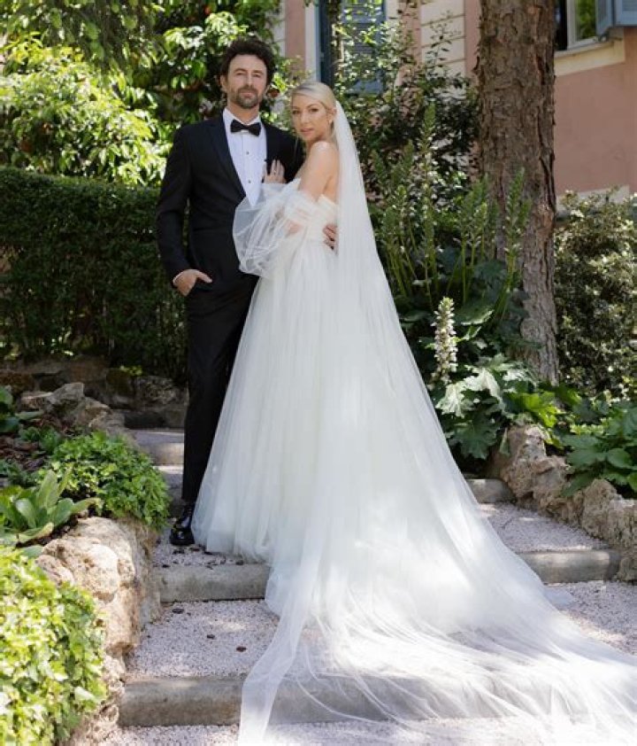 Stassi Schroeder wears 'fairytale' wedding dress to marry Beau Clark