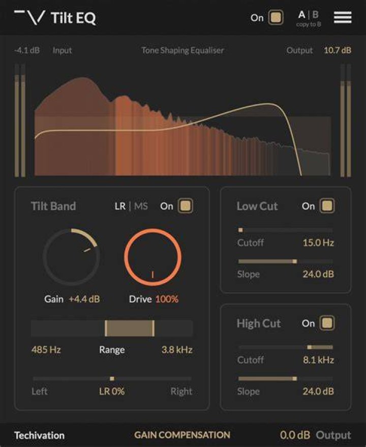 Static EQ Controls