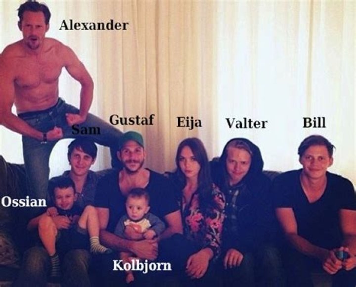 Stellan Skarsgard Children