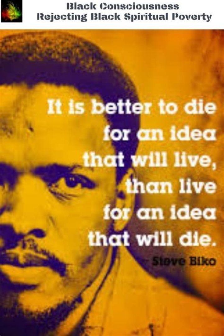 Steve Biko On The Meaning Of Black Consciousness Interesting History