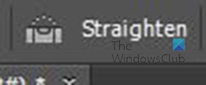 Straighten Tool