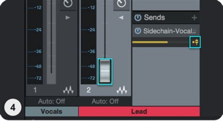Studio One Sidechain Setup Step 1