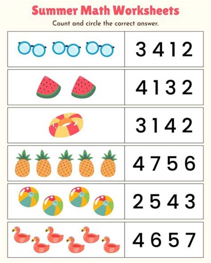 Summer Math Summer Math