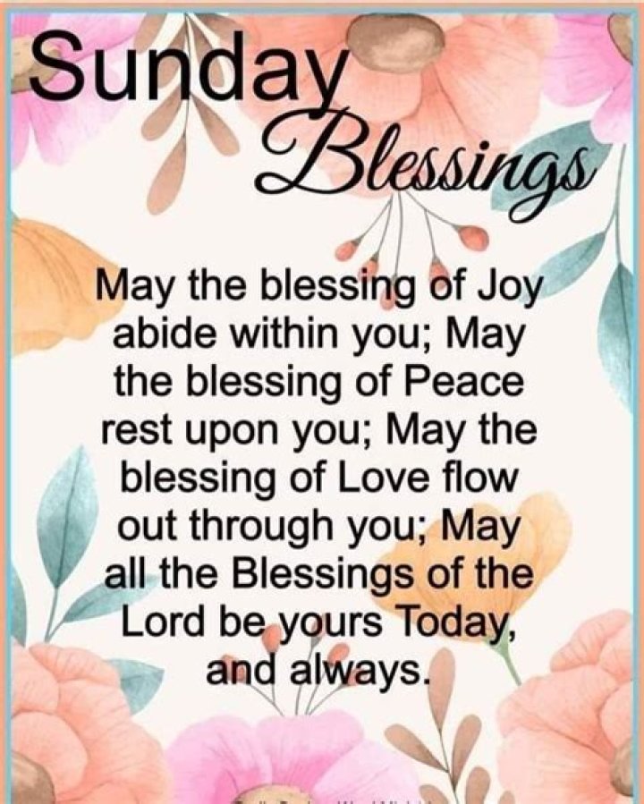Sunday Blessings Pictures, Photos, and Images for Facebook, Tumblr