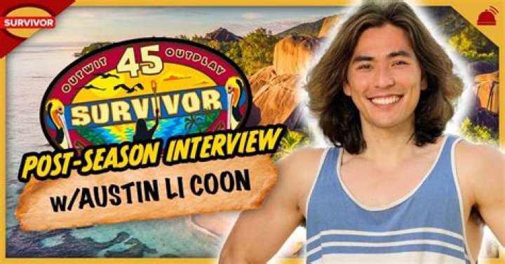 Survivor 45 Austin Li Coon Nationality Ethnicity And Origin