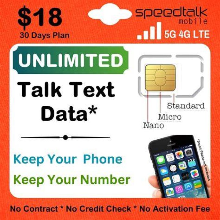 Talk, Text and Data FREE after $39
