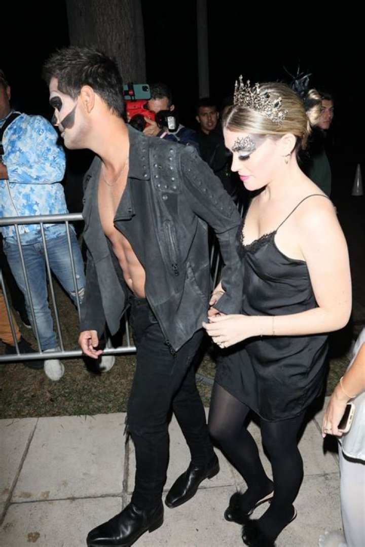 TAYLOR DOME Arrives at Casamigos Halloween Party in Beverly Hills 10/28