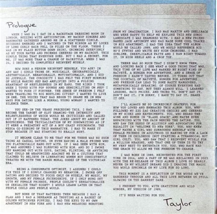 Taylor Swift Prologue 1989 Leak Check Details Here!