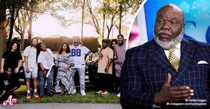 T.D. Jakes Is a Proud Father of Five Kids He Shares with His Wife of 38