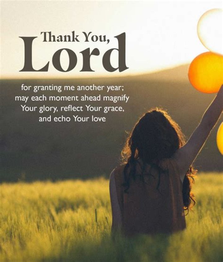 Thank you, Lord, for a new year and a new chance to grow closer to you