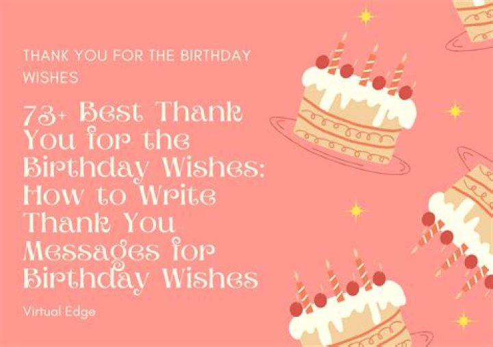 Thank you Messages For Birthday Party Dinner