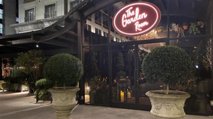 The Garden Room In Is A Unique FloralFilled Restaurant