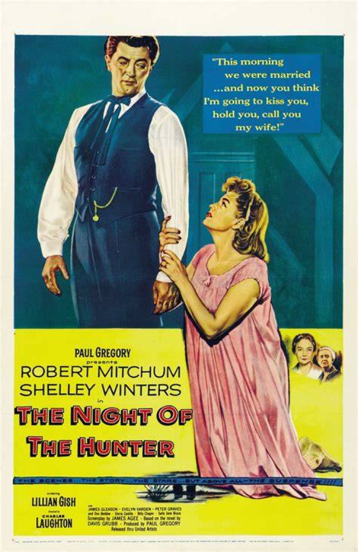 THE NIGHT OF THE HUNTER ROBERT MITCHUM (With images) Robert mitchum