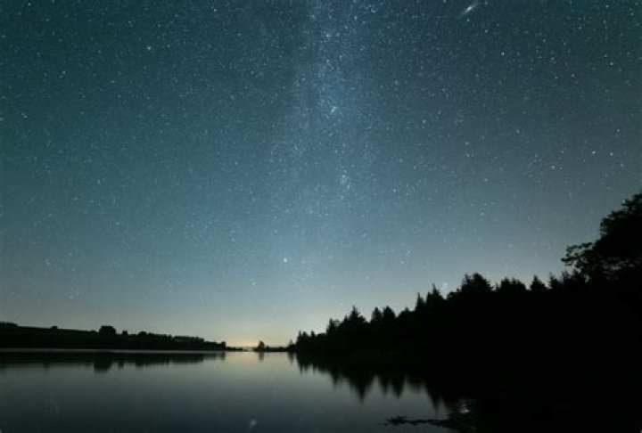 The night sky