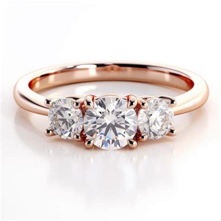 three diamond ring