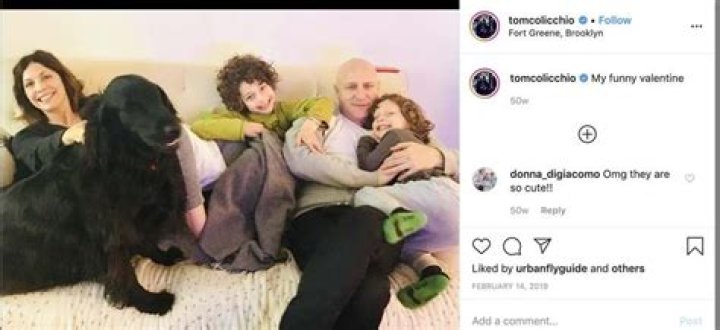 Tom Colicchio Wife Lori Silverbush, Son Dante Colicchio. Net Worth