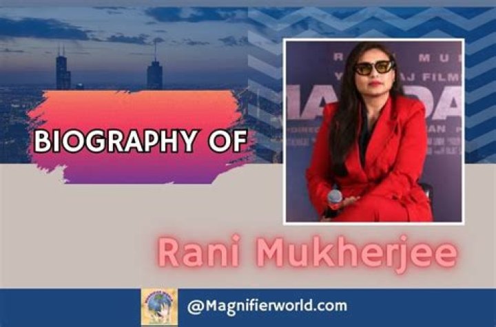Top 35+ imagen rani mukherjee family background Thpthoanghoatham.edu.vn