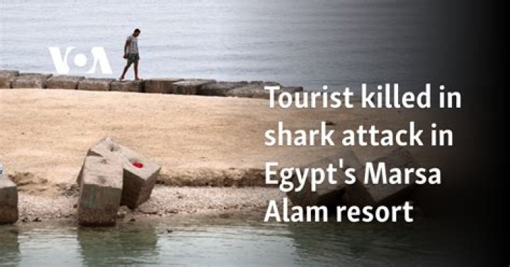 Tourist killed in shark attack while snorkeling in Egypt pictured