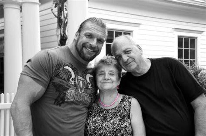 Triple H (Paul Levesque) with his parents Paul & Patricia Levesque