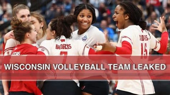 Twitch Wisconsin Volleyball Team Leaked Photos Online