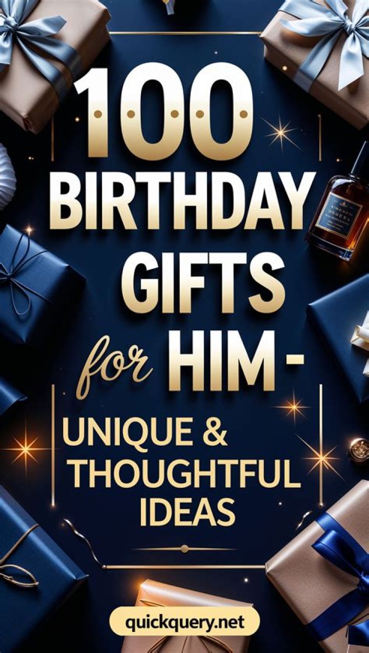 Unique And Thoughtful Gifts For Men Under 100