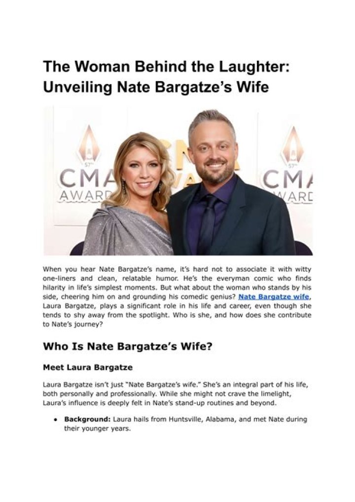 Unveiling Nate Bargatze's Net Worth: Discoveries And Insights