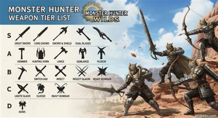 UPDATED Weapon Tier List Monster Hunter Rise Sunbreak Best Weapons To