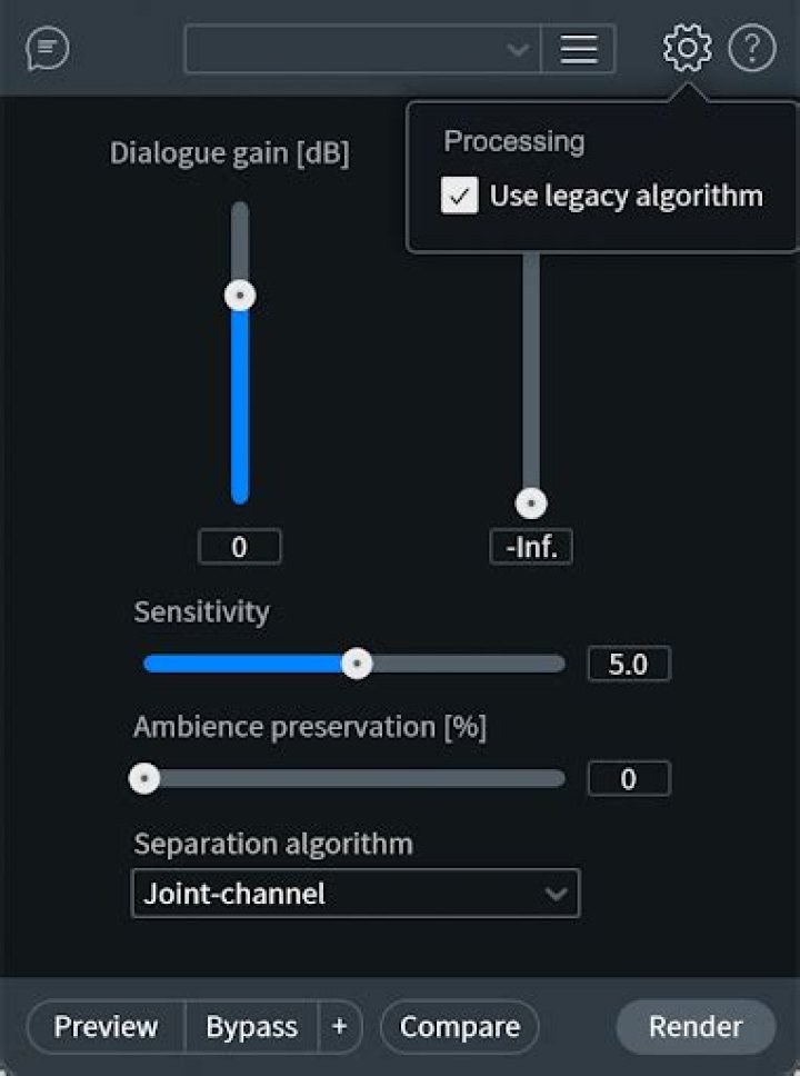 Use Legacy Algorithm