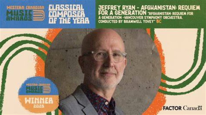 Vancouver composer Jeffrey Ryan first Canadian to win American
