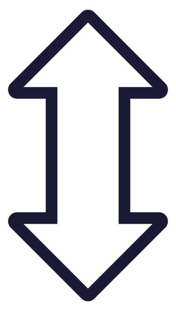 vertical arrow