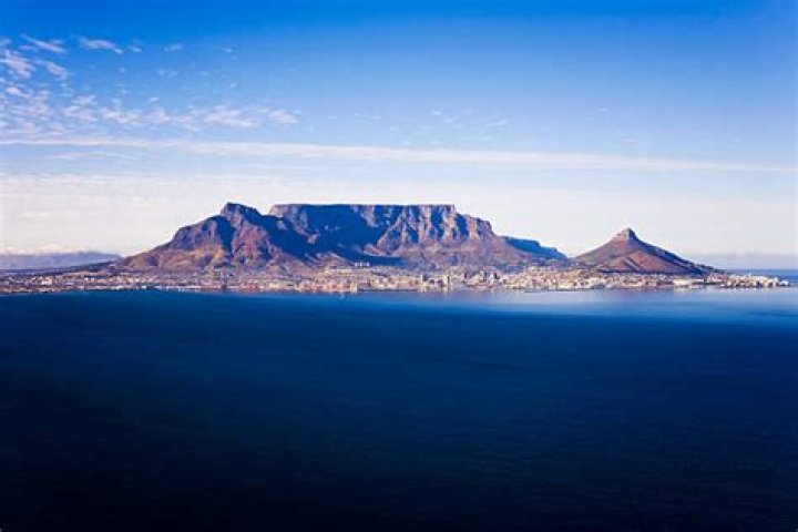 View of Table Mountain, South Africa