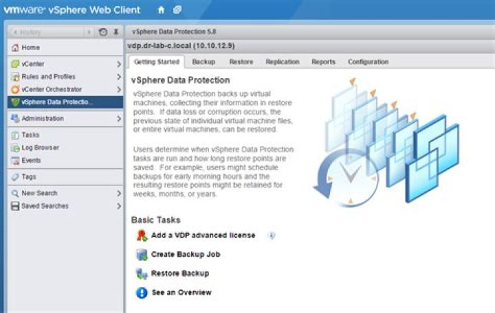 Vsphere Data Protection