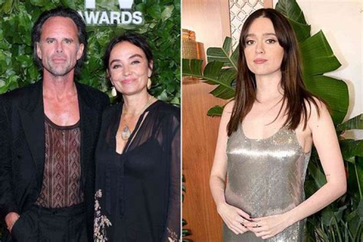 Walton Goggins y esposa Nadia Goggins FX's "justificadas" Los Angeles