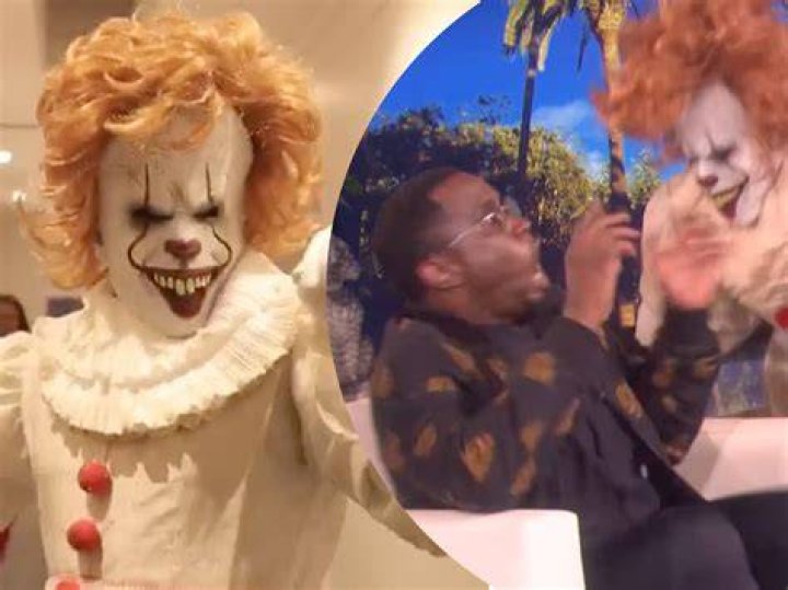 Watch Diddy Dance As A Halloween Clown After That