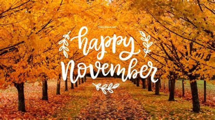 Welocme November Hd Photo Happy november, Hello november, November images