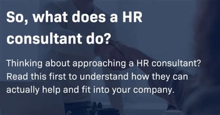 What Does A Hr Consultant Do