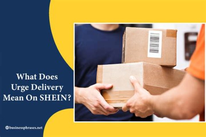 What Does Urge Delivery Mean on Shein 7 Comprehensive