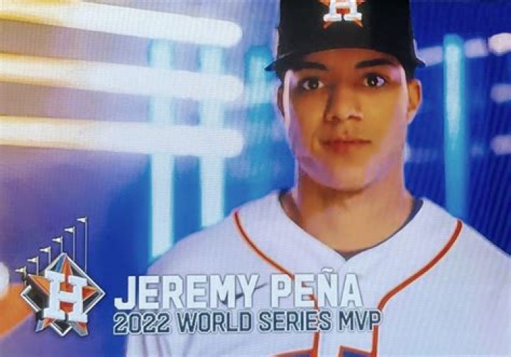 Who did Jeremy Pena replace? Why is Pena MVP?