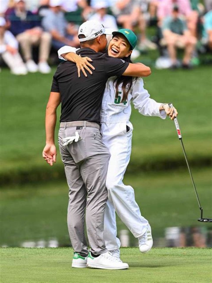 Who is Collin Morikawa's wife?