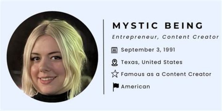 Who Is Mystic Being? Bio, Age, Relationships, Career, Net Worth, Plus