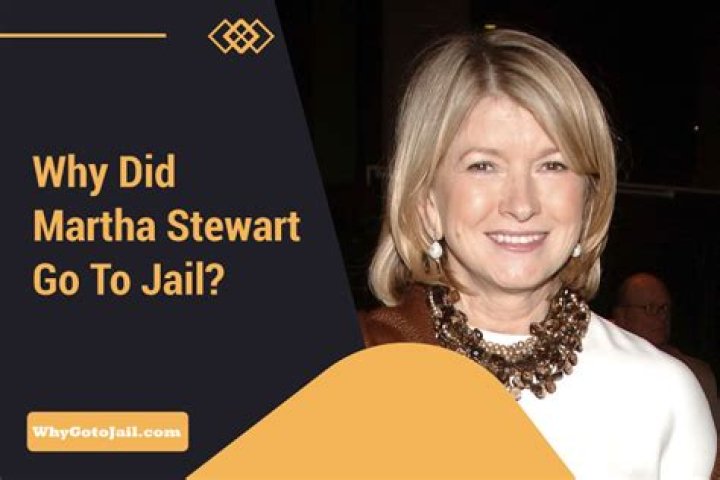 Why Did Martha Stewart Go to Prison The Prison Direct