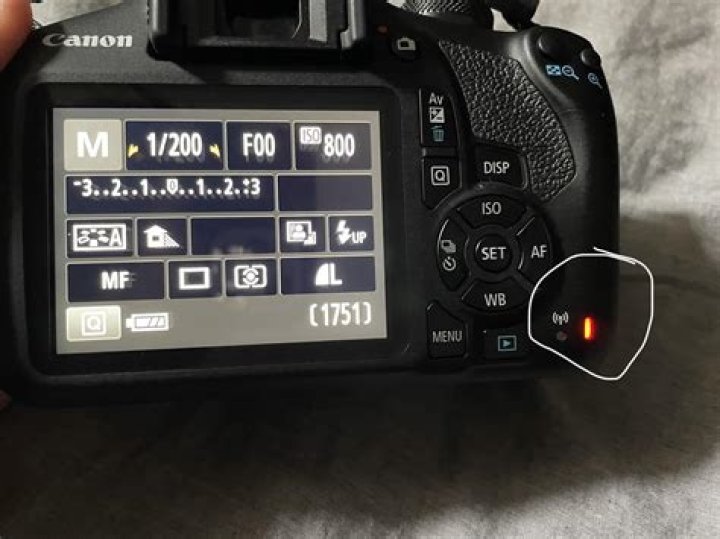 Why does my canon camera say exp sim