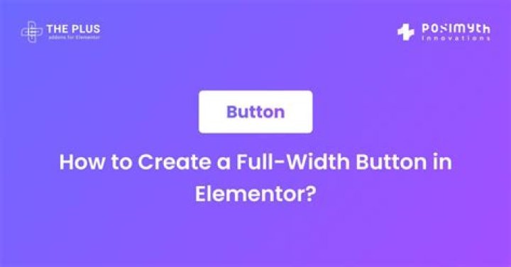 width button