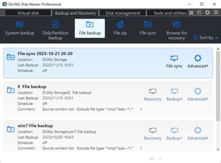 Windows Backup On Network Drive