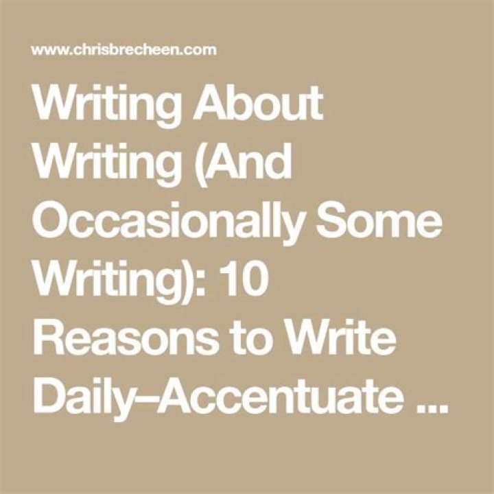 Writing About Writing (And Occasionally Some Writing) Random Creative