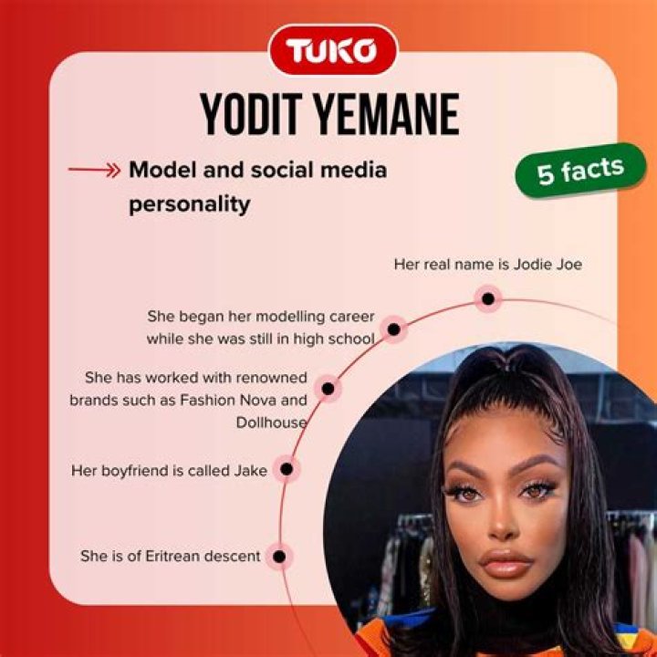 Yodit Yemane bio Before surgery, Jake relationship, ethnicity