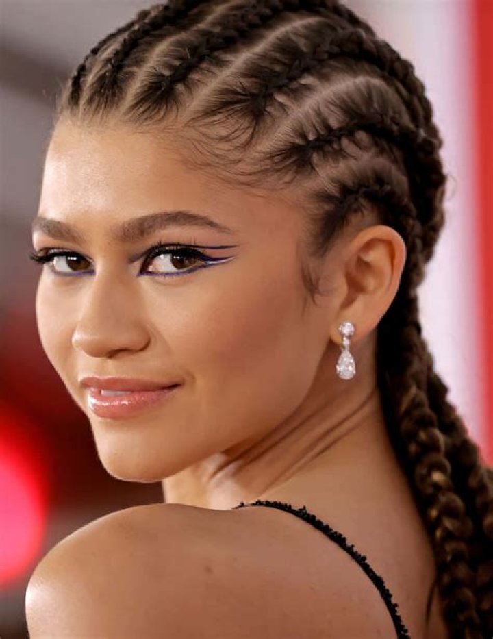 Zendaya Braided hairstyles, Hair styles, Hair beauty